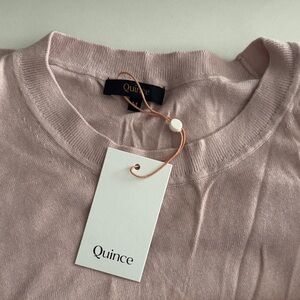 Quince Blush Long Sleeve Top